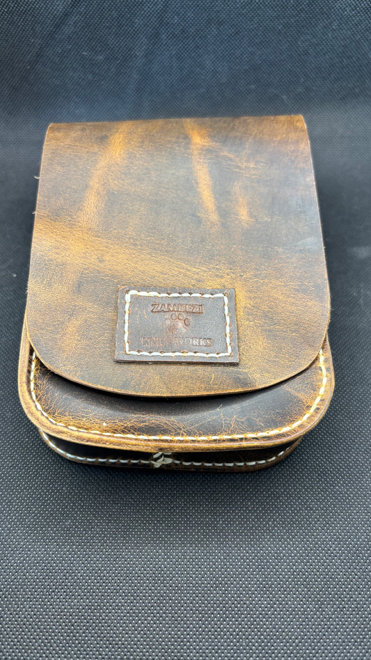 EDC Leather belt satchel