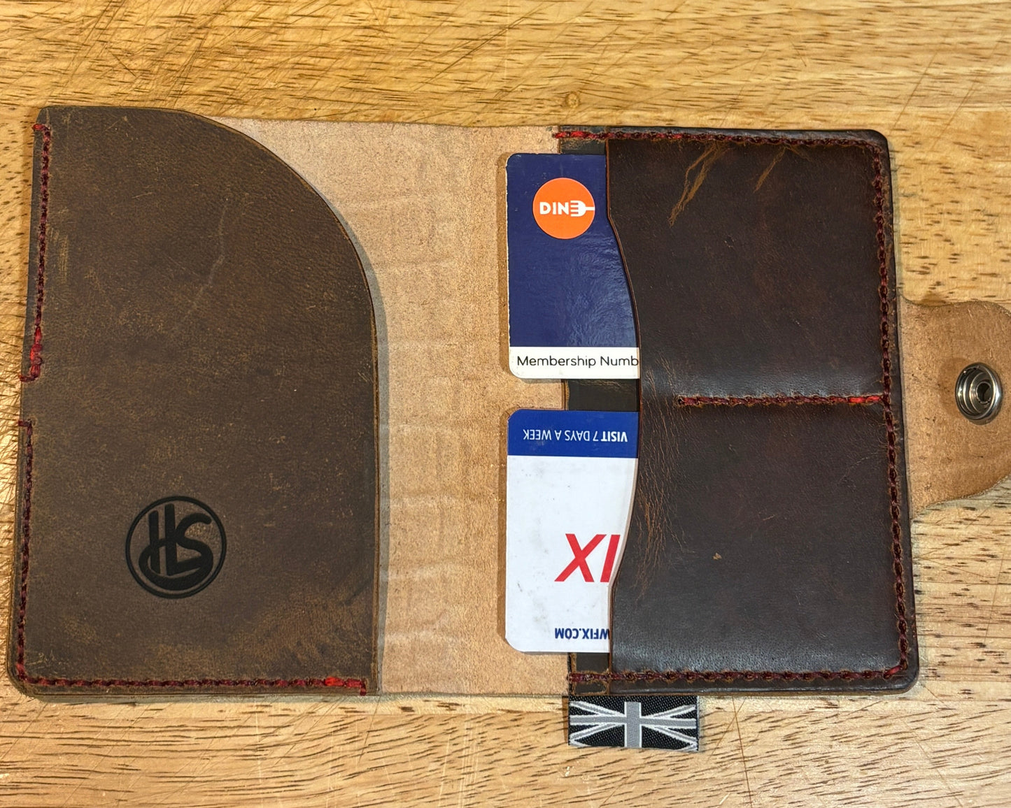 Leather Passport and Wallet