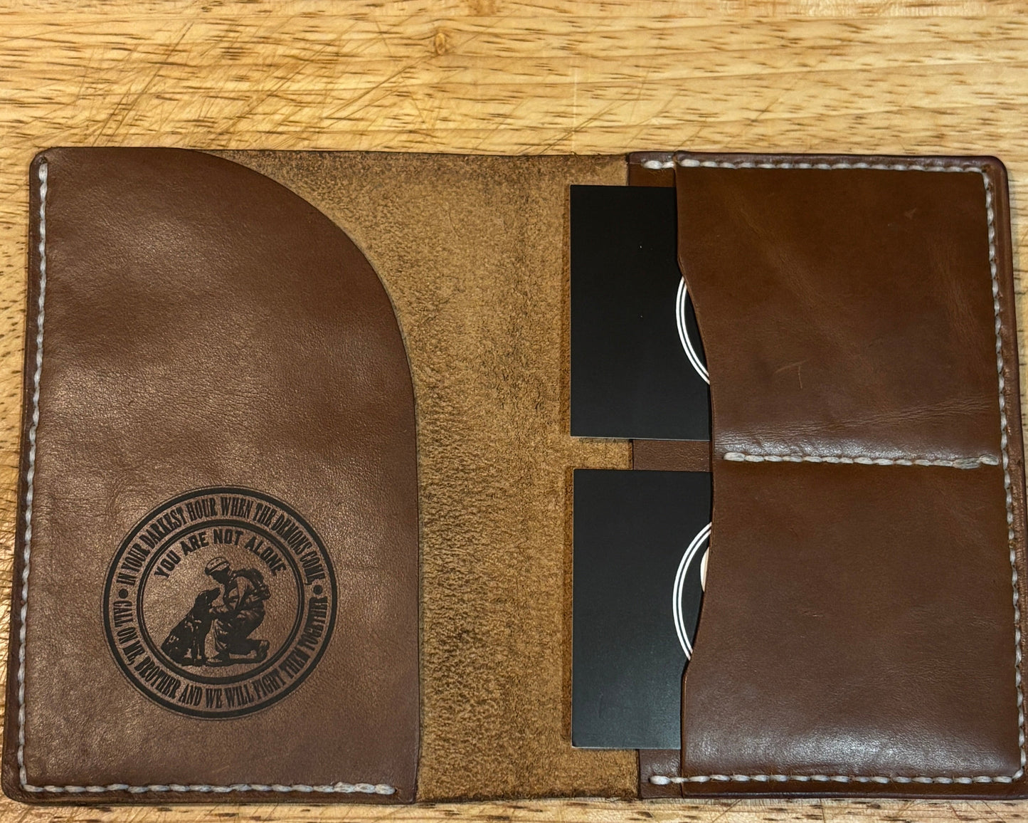 Leather Passport and Wallet